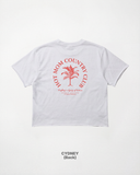 Hot Mom Country Club (Ivory White) in White M Cydney — Spirit Celeste USA made luxury basic
