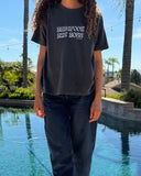 Barefoot But Boss in Vintage Black Ozzy — Spirit Celeste USA made luxury basic