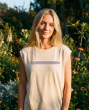 High Vibe Low Tide in Bleached Sand Tina — Spirit Celeste USA made luxury basic