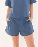 "Braddy" - The Flowy Fleece Shorts