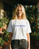 Malibu Manifestation in White L Ozzy — Spirit Celeste USA made luxury basic