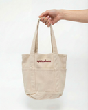 "Mina" - The Cotton Denim Mini Tote in All Natural — Spirit Celeste USA made luxury basic