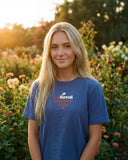 LA HAWAII Athletic (Hawaii Edition) in Blue Indigo S Karina — Spirit Celeste USA made luxury basic