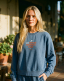 LA Hawaii Athletics (LA Edition) in Blue Indigo S Sara — Spirit Celeste USA made luxury basic