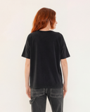 "Ozzy" - The Relaxed Concert Tee in Black XL — Spirit Celeste USA made luxury basic