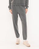 "Lizzy" - The Jaunty Jogger Pants in Vintage Black — Spirit Celeste USA made luxury basic