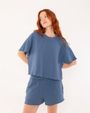 "Braddy" - The Flowy Fleece Shorts