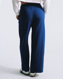 "Anna" Cotton Lounge Pants - Navy in — Spirit Celeste USA made luxury basic