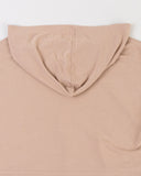 "Eddie" Cropped Hoodie - Affogato in — Spirit Celeste USA made luxury basic