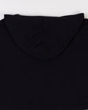 "Eddie" Cropped Hoodie - Black in — Spirit Celeste USA made luxury basic