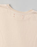"Karina" - The Boxy Crop Tee in — Spirit Celeste USA made luxury basic
