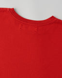 "Karina" - The Boxy Crop Tee in — Spirit Celeste USA made luxury basic