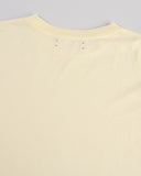 "Lisa" Crew Neck Tee - Butter Yellow in — Spirit Celeste USA made luxury basic