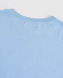 "Lisa" Crew Neck Tee - Dusk Blue in — Spirit Celeste USA made luxury basic