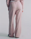 "Louise" Straight Leg Sweatpants - Burnished Lilac in — Spirit Celeste USA made luxury basic