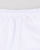 "Louise" Straight Leg Sweatpants - White in — Spirit Celeste USA made luxury basic