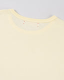 "Ozzy" Relaxed Concert Tee - Butter Yellow in — Spirit Celeste USA made luxury basic