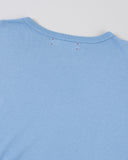 "Ozzy" Relaxed Concert Tee - Dusk Blue in — Spirit Celeste USA made luxury basic