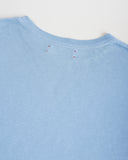 "Tina" Relaxed Muscle Tee - Dusk Blue in — Spirit Celeste USA made luxury basic