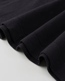 "Karina" - The Boxy Crop Tee in — Spirit Celeste USA made luxury basic