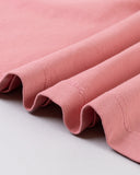 "Karina" Boxy Crop Tee - Dusty Rose in — Spirit Celeste USA made luxury basic