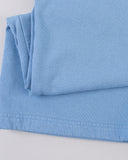 "Louise" Straight Leg Sweatpants - Dusk Blue in — Spirit Celeste USA made luxury basic