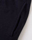 "Max" Mini Fleece Shorts - Black in — Spirit Celeste USA made luxury basic