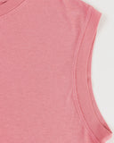 "Tina" Relaxed Muscle Tee - Dusty Rose in — Spirit Celeste USA made luxury basic