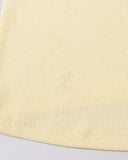 "Christina" Ribbed Fitted Tank - Butter Yellow in — Spirit Celeste USA made luxury basic