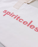 "Gordo" Oversized Cotton Denim Tote - Dusty Rose in — Spirit Celeste USA made luxury basic