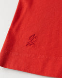 "Karina" - The Boxy Crop Tee in — Spirit Celeste USA made luxury basic