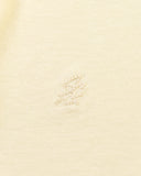 "Lisa" Crew Neck Tee - Butter Yellow in — Spirit Celeste USA made luxury basic