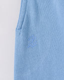 "Louise" Straight Leg Sweatpants - Dusk Blue in — Spirit Celeste USA made luxury basic