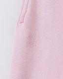 "Louise" Straight Leg Sweatpants - Burnished Lilac in — Spirit Celeste USA made luxury basic