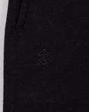 "Max" Mini Fleece Shorts - Black in — Spirit Celeste USA made luxury basic