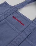 Mina Cotton Denim Mini Tote - Blue Indigo in — Spirit Celeste USA made luxury basic