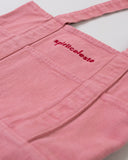 "Mina" Cotton Denim Mini Tote - Dusty Rose in — Spirit Celeste USA made luxury basic