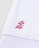 "Sara" - The Brushed Fleece Crew in — Spirit Celeste USA made luxury basic