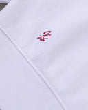 "Thelma" Crewneck Sweatshirt - White in — Spirit Celeste USA made luxury basic