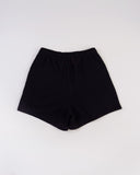 "Max" Mini Fleece Shorts - Black in — Spirit Celeste USA made luxury basic