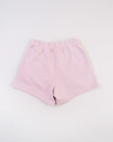 "Max" Mini Fleece Shorts - Burnished Lilac in — Spirit Celeste USA made luxury basic
