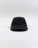 "Charlie" - Dad Hat in Black — Spirit Celeste USA made luxury basic
