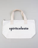 Gordo Oversized Cotton Denim Tote - Black in — Spirit Celeste USA made luxury basic