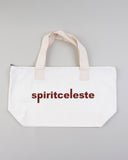 Gordo Oversized Cotton Denim Tote - Lava Falls in — Spirit Celeste USA made luxury basic
