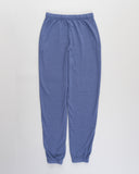 "Lizzy" Tapered Jogger - Blue Indigo in — Spirit Celeste USA made luxury basic