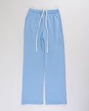 "Louise" Straight Leg Sweatpants - Dusk Blue in — Spirit Celeste USA made luxury basic