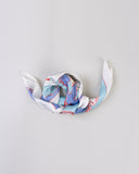 "Margo" Silk Bandana - Summer Atlas in — Spirit Celeste USA made luxury basic