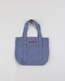 Mina Cotton Denim Mini Tote - Blue Indigo in — Spirit Celeste USA made luxury basic
