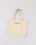 "Mina" Cotton Denim Mini Tote - Butter Yellow in — Spirit Celeste USA made luxury basic