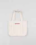 Mina Cotton Denim Mini Tote - All Natural in — Spirit Celeste USA made luxury basic